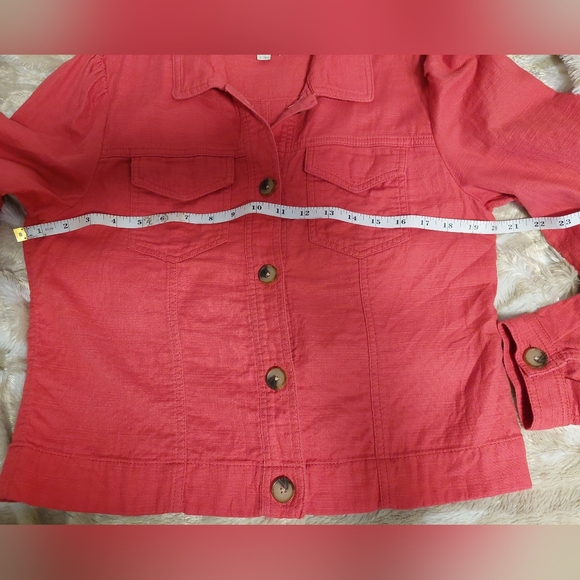 Loft Women's Pink Jacket - Picture 6 of 7